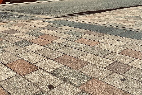 Chewing gum disfiguring our High Street. Chewing gum disfiguring our High Street.