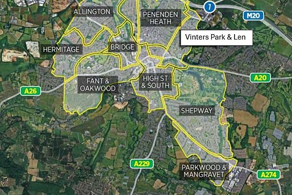 Maidstone Town Council Wards 