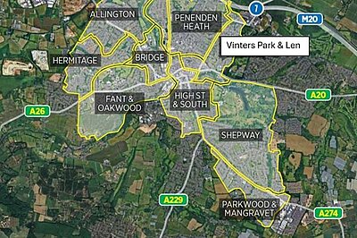 Maidstone Town Council Wards 