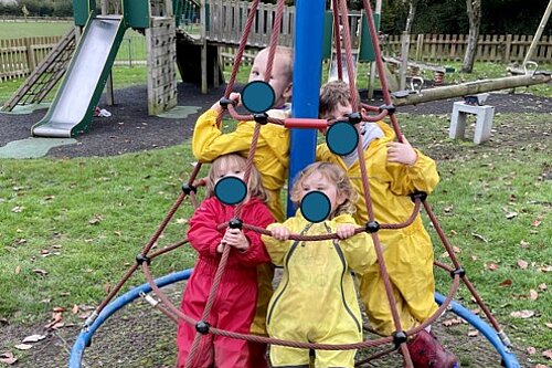 Children at South Street Playground